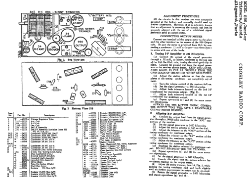 B-637 Carrior Ch= 586; Crosley Radio Corp.; (ID = 193068) Radio