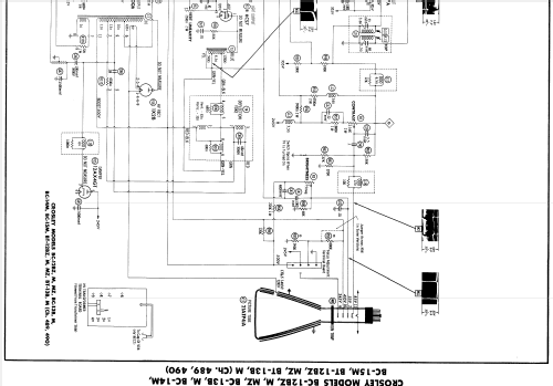 BC-14M Ch= 489; Crosley Radio Corp.; (ID = 1863001) Television