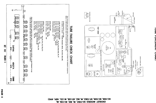 BT-12BZ Ch= 489; Crosley Radio Corp.; (ID = 1863025) Television