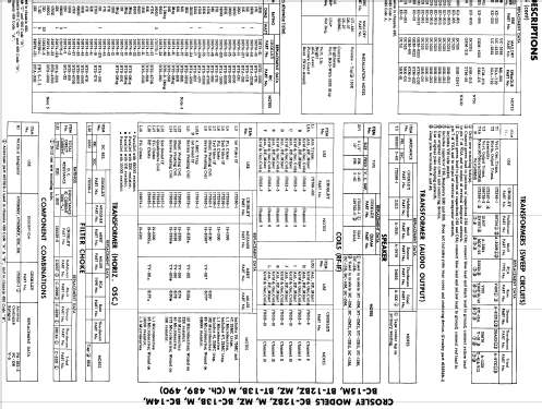 BT-13B Ch= 490; Crosley Radio Corp.; (ID = 1863203) Television