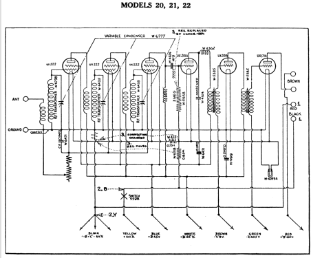 Chassis 20 ; Crosley Radio Corp.; (ID = 1115640) Radio