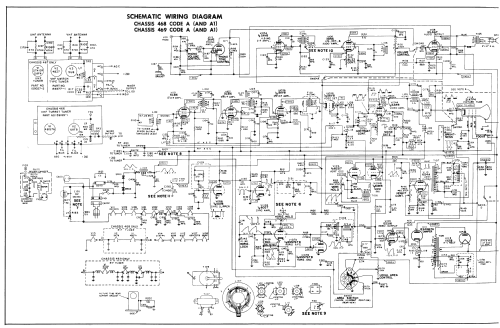 Chassis 468 Code A1; Crosley Radio Corp.; (ID = 2555202) Television