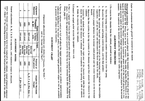 D-25TN Ch= 311; Crosley Radio Corp.; (ID = 221529) Radio