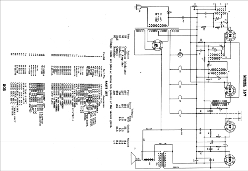 Dual Fiver Sheraton Ch= 167; Crosley Radio Corp.; (ID = 1751259) Radio