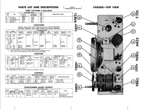 E10BE Ch= 10E; Crosley Radio Corp.; (ID = 2688118) Radio