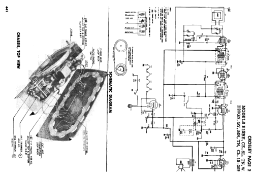 E20GN Ch= 15-20E; Crosley Radio Corp.; (ID = 556335) Radio