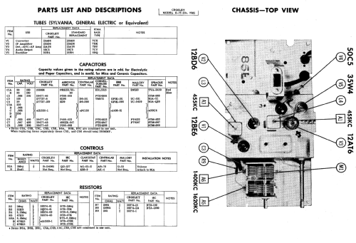 E-75TN Ch= 75E; Crosley Radio Corp.; (ID = 586363) Radio