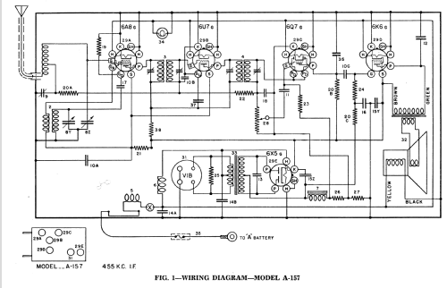 Fiver Roamio A-157; Crosley Radio Corp.; (ID = 2148042) Car Radio