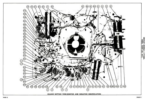 J-17TABH Ch= 481; Crosley Radio Corp.; (ID = 1915448) Fernseh-E