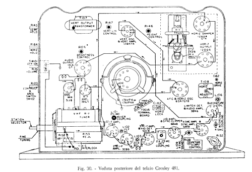 J-17TABH Ch= 481; Crosley Radio Corp.; (ID = 2940968) Television