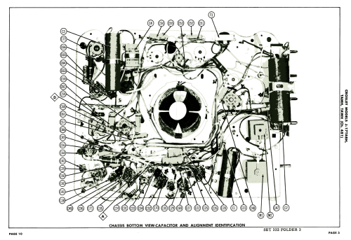 J-17TAMH Ch= 481; Crosley Radio Corp.; (ID = 1915462) Television