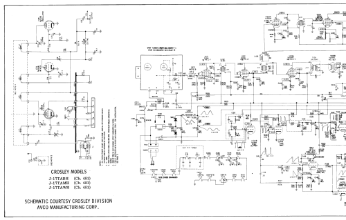 J-17TAWH Ch= 481; Crosley Radio Corp.; (ID = 2199211) Television