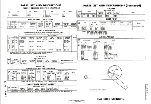 JC-8TN Ch= R104; Crosley Radio Corp.; (ID = 2025270) Radio