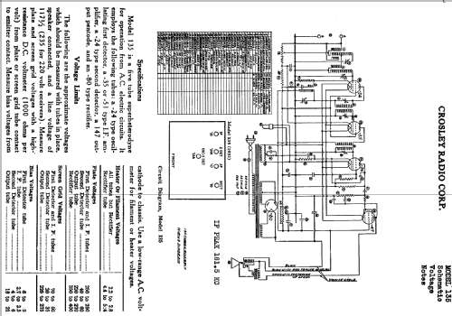 Playtime Jr. Ch= 135; Crosley Radio Corp.; (ID = 1822580) Radio