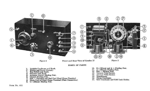 regular 51; Crosley Radio Corp.; (ID = 2266196) Radio