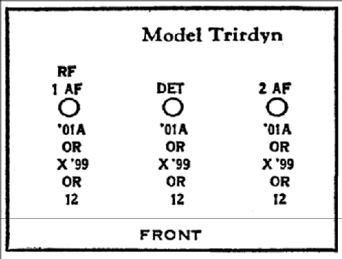 Trirdyn regular ; Crosley Radio Corp.; (ID = 323996) Radio