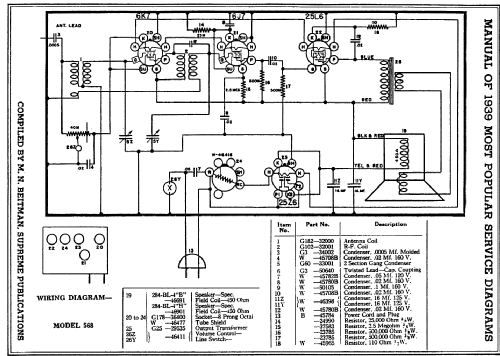 Trouper 568 ; Crosley Radio Corp.; (ID = 98070) Radio