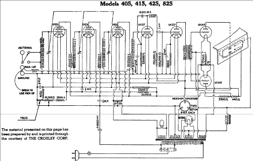 Unitrad 40S; Crosley Radio Corp.; (ID = 50836) Radio