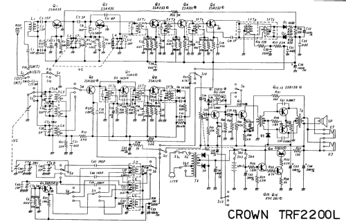 4-Band Constellation TRF-2200L; Crown Radio Corp.; (ID = 987434) Radio