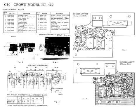 Melody Coins HT-430; Crown Radio Corp.; (ID = 1684158) Radio