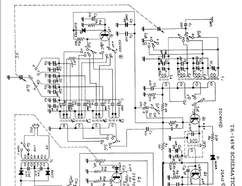 Solid State 11 Transistor 4 Band TR-145W; Crown Radio Corp.; (ID = 1968327) Radio