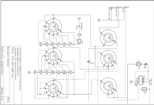 Röhrenvoltmeter HRV-160A; CTR-Elektronik, (ID = 1447932) Equipment