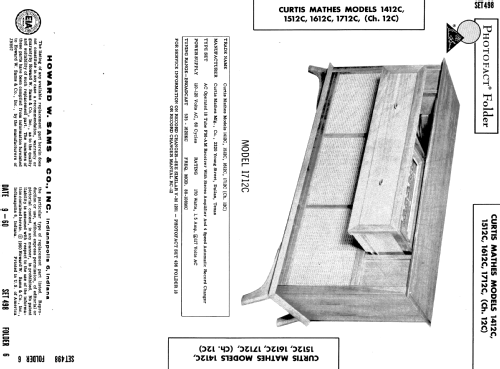 1712C Ch= 12C; Curtis Mathes MfG. (ID = 586798) Radio