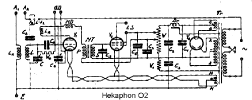 Hekaphon O2 89560; Czeija, Nissl & Co., (ID = 37438) Radio