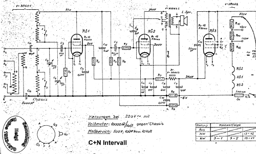 Intervall V-38208; Czeija, Nissl & Co., (ID = 6414) Radio