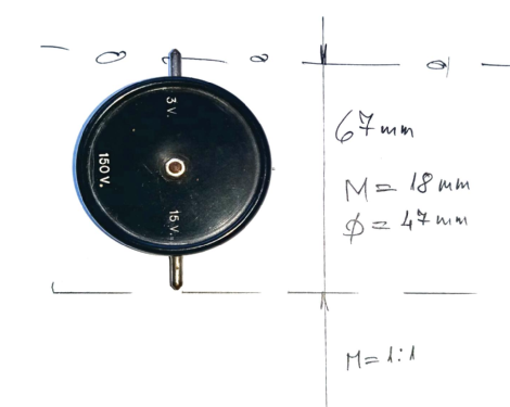 VTUTF Taschenvoltmeter mit Nebenschluss und Vorschaltdose DL Nr. 20342; Czeija, Nissl & Co., (ID = 2950182) Ausrüstung