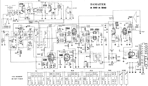 M840; Damaiter marca / (ID = 2237351) Radio