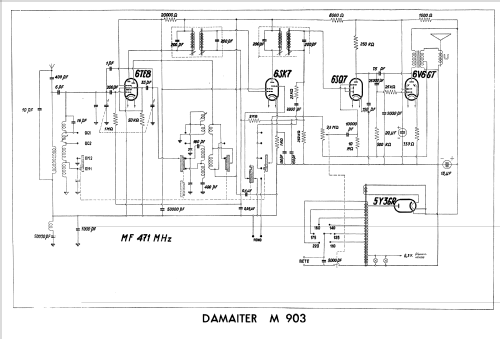 M903; Damaiter marca / (ID = 1126953) Radio