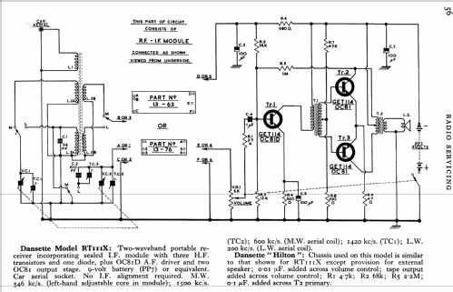 Hilton ; Dansette Products (ID = 773091) Radio