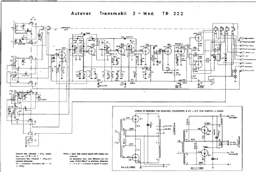 Transmobil 2 TR222; Autovox SPA; Roma (ID = 1009115) Autoradio