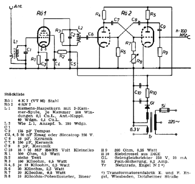 DARC Standardgerät Nr. 2 Frequenz-Eichpunkt-Geber; DARC Deutscher (ID = 159970) Kit