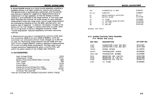 Digital Multimeter 935; Data Precision Corp. (ID = 2394673) Equipment