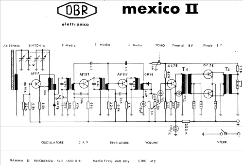 Mexico II ; DBR D.B.R.; (ID = 792567) Radio