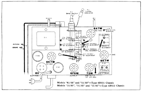 Electra Ch= 6D632; De Forest DeForest (ID = 2245315) Radio