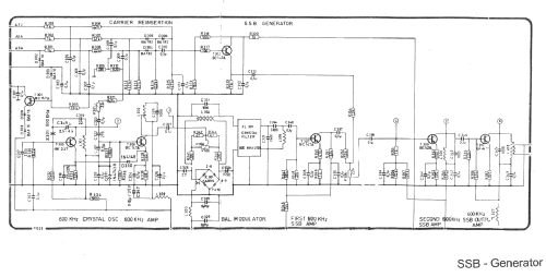 SSB-Transmitter Einseitenband-Sender 7183; DEBEG, Deutsche (ID = 2028887) Commercial Tr