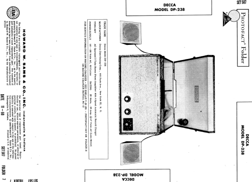 The Lambert IV DP-238; Decca Records, Inc.; (ID = 518737) R-Player