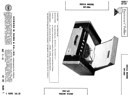 The Benton V DP-286; Decca Records, Inc.; (ID = 557151) R-Player
