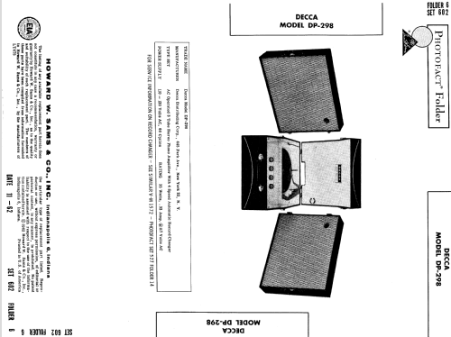 The Devon II DP-298; Decca Records, Inc.; (ID = 557156) R-Player