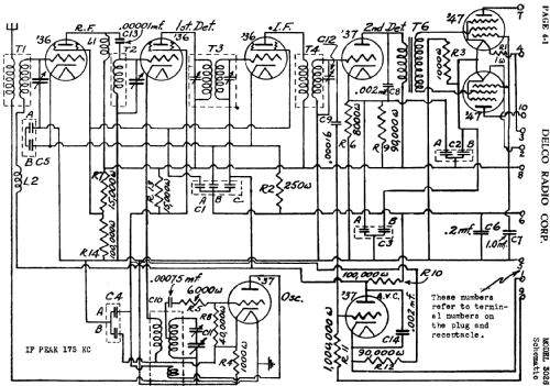 Delco 3026 above serial 1400; United Motors (ID = 467053) Car Radio