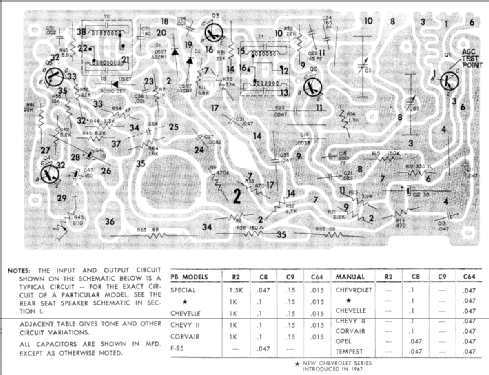 986846; Delco Radio Corp. (ID = 2066170) Car Radio