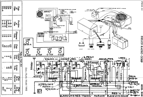 Delco Automotive 3002 ; United Motors (ID = 466460) Car Radio