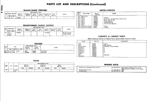 Delco Cadillac 7272505 ; United Motors (ID = 649445) Car Radio