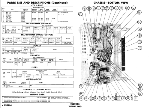 Delco GMC 2233398 ; United Motors (ID = 634428) Radio