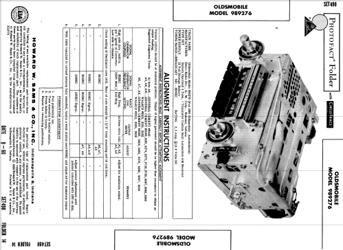 Delco-Remy 989276 Oldsmobile ; United Motors (ID = 582860) Autoradio