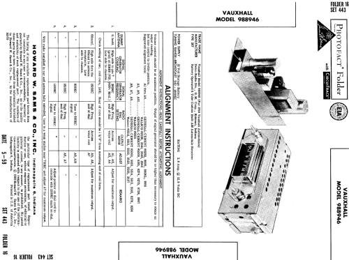 Delco-Remy 988946 Vauxhall ; United Motors (ID = 697394) Car Radio