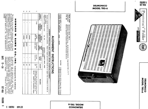 TRS-6 ; Delmonico; Long (ID = 607045) Radio